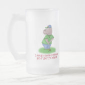 おもしろいなビールのジョッキ: Shankopotamus フロストグラスビールジョッキ (左)