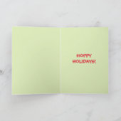 おもしろいなビールクリスマスカード シーズンカード (内部)