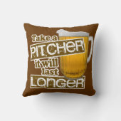 おもしろいなビール飲むパロディ クッション (裏面)