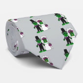 おもしろいなピクルスの新郎新婦の結婚式の芸術 ネクタイ (ロール)