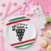 おもしろいなピザ紙皿 ペーパープレート (パーティー)