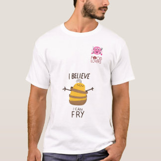 おもしろいなフライドポテトのTシャツ Tシャツ