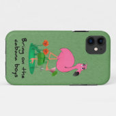 おもしろいなフラミンゴのiPhone 5の場合 Case-Mate iPhoneケース (裏面(横))