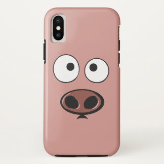 おもしろいなブタ iPhone X ケース