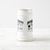 おもしろいなプログラマー ビールジョッキ (中央)