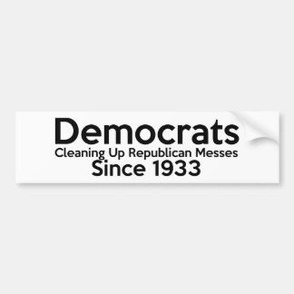 おもしろいなプロ民主党員 バンパーステッカー