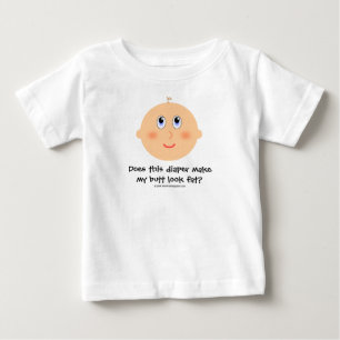 おもしろいなベビーのワイシャツ ベビーTシャツ