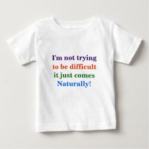 おもしろいなベビーの幼児のTシャツのベビーのギフト ベビーTシャツ