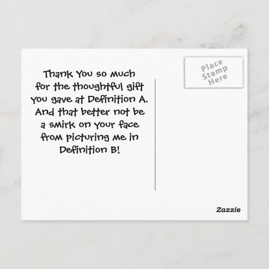 おもしろいなベビーシャワーは粋なヒョウのプリント感謝していしています ポストカード (裏面)