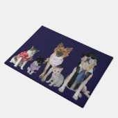 おもしろいなペット歓迎委員会 ドアマット (アングル)