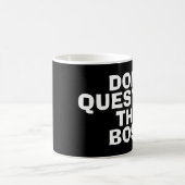 おもしろいなボスのコーヒー・マグ コーヒーマグカップ (中央)