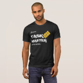 おもしろいなボスの仕事のマスターの名前をカスタムするV06 Tシャツ (正面フル)