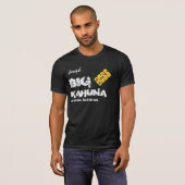 おもしろいなボス大きいKAHUNAの名前をカスタムするV08 Tシャツ (正面フル)