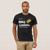 おもしろいなボス大きいKAHUNAの名前をカスタムするV08 Tシャツ (正面フル)