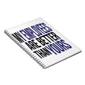 おもしろいなボス日私の従業員はあなたのよりギフトをよくします ノートブック (右側)