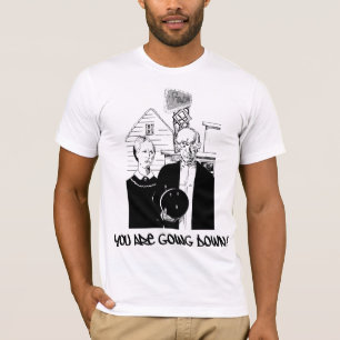 おもしろいなボーリングダウン状態になっています! Tシャツ