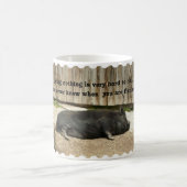 おもしろいなポットによって膨らまされるブタのコーヒーカップ コーヒーマグカップ (中央)