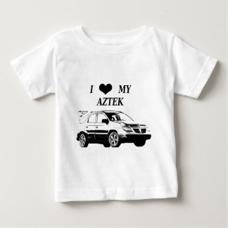 おもしろいなポンティアクAztek車のTシャツ ベビーTシャツ