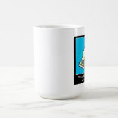 おもしろいなマウスのマグ コーヒーマグカップ (中央)