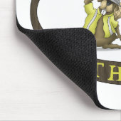 おもしろいなマウスパッド: 働くより頭が切れるなより堅くない マウスパッド (コーナー)