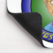 おもしろいなマウスパッド: 天才か。、"Yes私はあります" マウスパッド (コーナー)