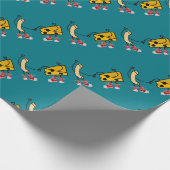 おもしろいなマカロニチーズの漫画の芸術 ラッピングペーパー (角)