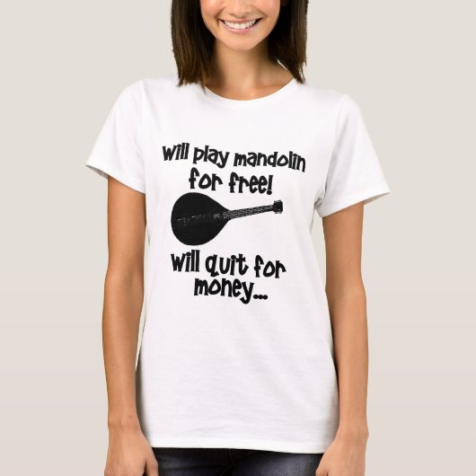 おもしろいなマンドリン Tシャツ (正面)