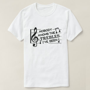 おもしろいなミュージシャンの三重の冗談のしゃれ の音楽の先生 Tシャツ