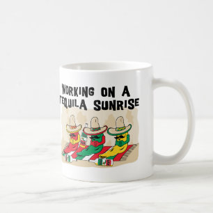 おもしろいなメキシコテキーラの日の出のコーヒー・マグ コーヒーマグカップ