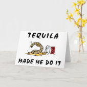 おもしろいなメキシコテキーラ カード (黄色い花)