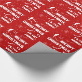 おもしろいなメリークリスマス ラッピングペーパー (角)