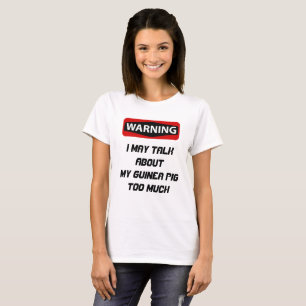 おもしろいなモルモットのワイシャツ Tシャツ