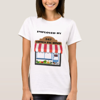 おもしろいなモルモットのワイシャツ Tシャツ