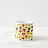 おもしろいなモンスターパターン エスプレッソカップ (正面)