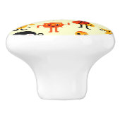 おもしろいなモンスターパターン セラミックノブ (側面)