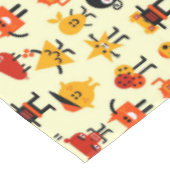 おもしろいなモンスターパターン テーブルクロス (アングル)