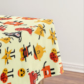 おもしろいなモンスターパターン テーブルクロス (インサイチュ)
