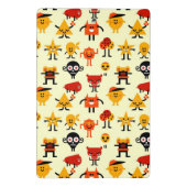 おもしろいなモンスターパターン ミニクリップボード (裏面)