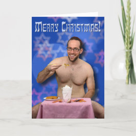 おもしろいなユダヤ人のクリスマスカード シーズンカード