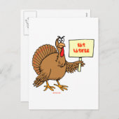 おもしろいなユダヤ人THNAKSGIVUKKAHハヌカーのギフト シーズンポストカード (正面/裏面)