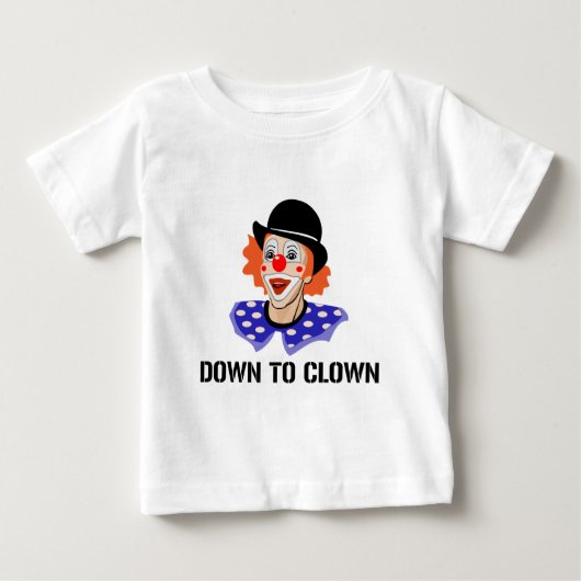 おもしろいなユーモアの冗談おどけるため ベビーTシャツ (正面)