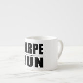 おもしろいなランナーの引用文の冗談: Carpeの操業 エスプレッソカップ (正面右)