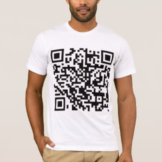 おもしろいなリックロールQRコードTシャツ Tシャツ