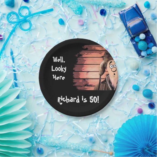 おもしろいなレッドネックの国の誕生会 ペーパープレート (パーティー)