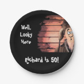 おもしろいなレッドネックの国の誕生会 ペーパープレート (正面)