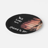 おもしろいなレッドネックの国の誕生会 ペーパープレート (アングル)