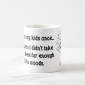 おもしろいなレトロのお母さんのマグ コーヒーマグカップ (中央)