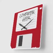 おもしろいなレトロのオフィスの時計 スクエア壁時計 (傾斜)