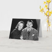 おもしろいなレトロのバースデー・カード カード (黄色い花)