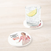 おもしろいなレトロのヴィンテージBunco コースター (側面)